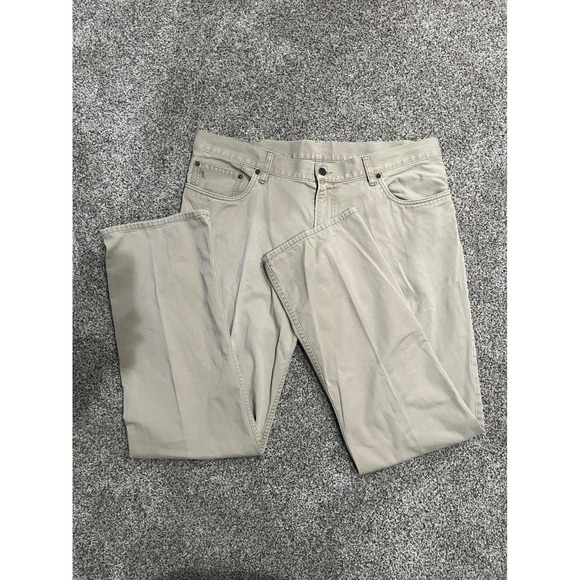 Polo Ralph Lauren Other - Polo Ralph Lauren Mens Tan Khaki Cotton Twill Straight Leg Chino Pants 38x32